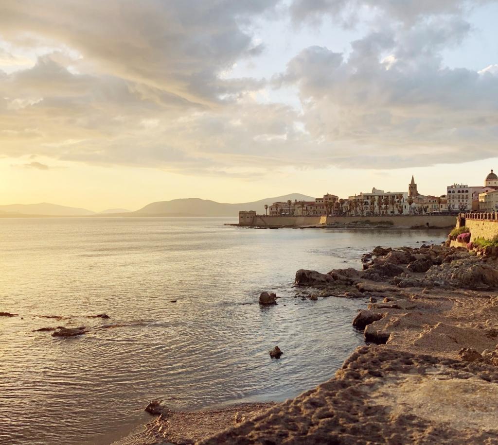 Wonderful Sunset in Alghero, Sardinia